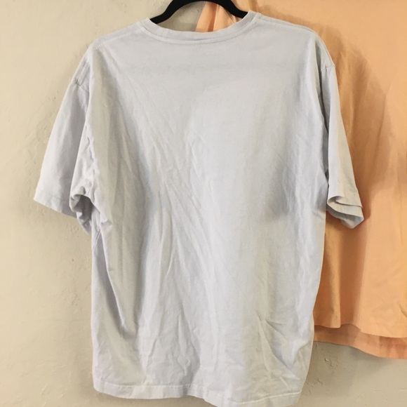 Everlane 100% Organic Cotton Short Sleeve T-Shirt Bundle (3) Large Blue Orange - Picture 7 of 9